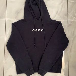 Navy Blue Obey Hoodie